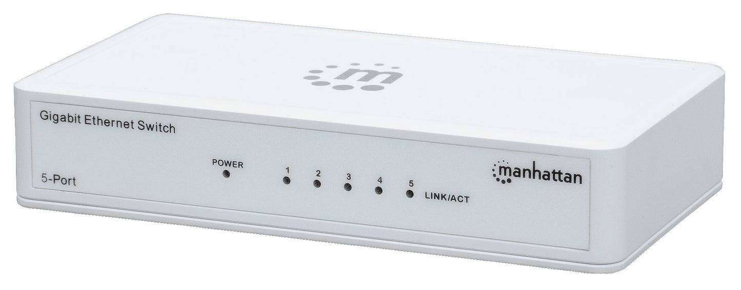 MANHATTAN 5-Port Gigabit Ethernet Switch (560696)