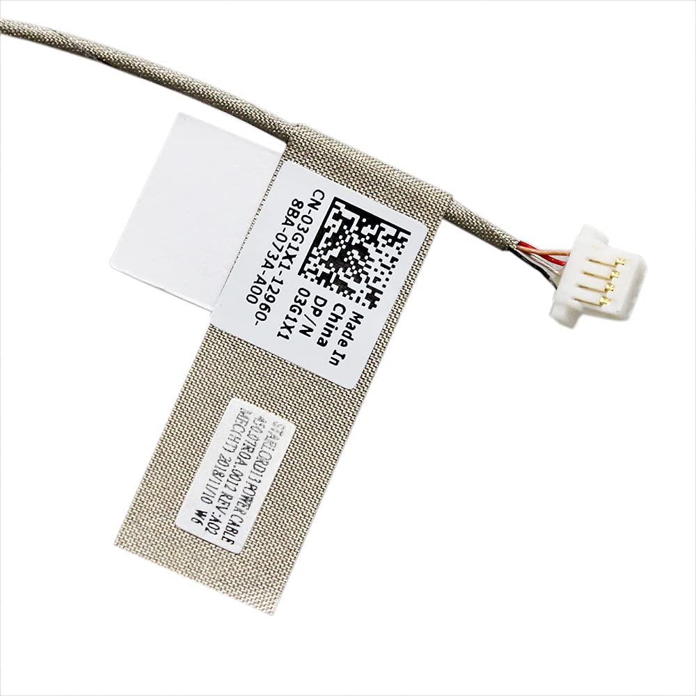 Zahara Power Switch Button ON Off Board Cable Replacement for Dell Inspiron 13 7368 7378 5368 5378 / Latitude 3390 2-in-1 03G1X1 450.07R0A.0012