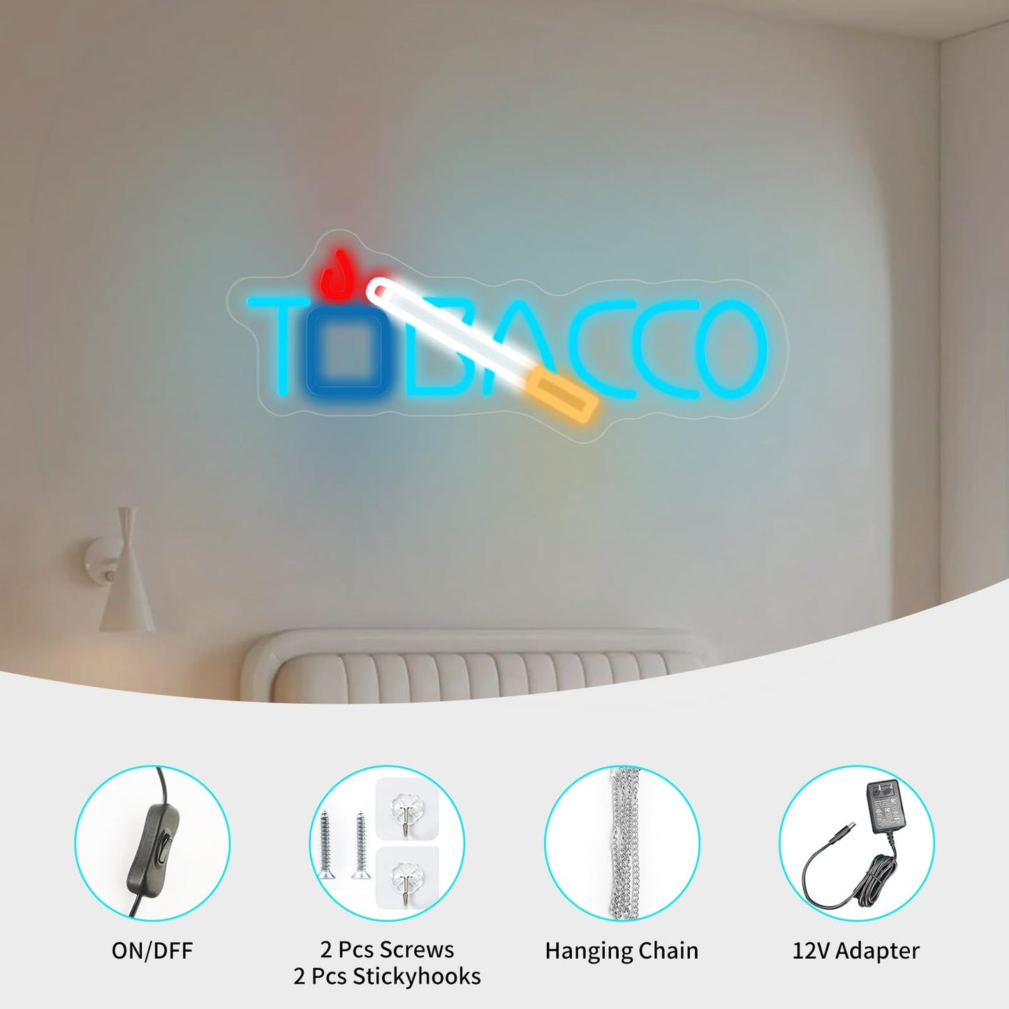 Neonawall Business Neon Sign Light Up Letters Led Sign for Wall Decor Door Signs Led Decorative Night Signs Decorations for Signboard Display
