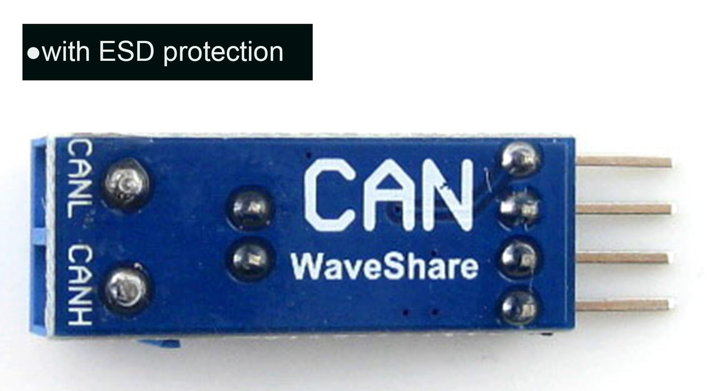 SN65HVD230 CAN Board Accessory Board 3.3V Onboard CAN Transceiver SN65HVD230 Compatible with PCA82C250 with ESD Protection. for Connecting