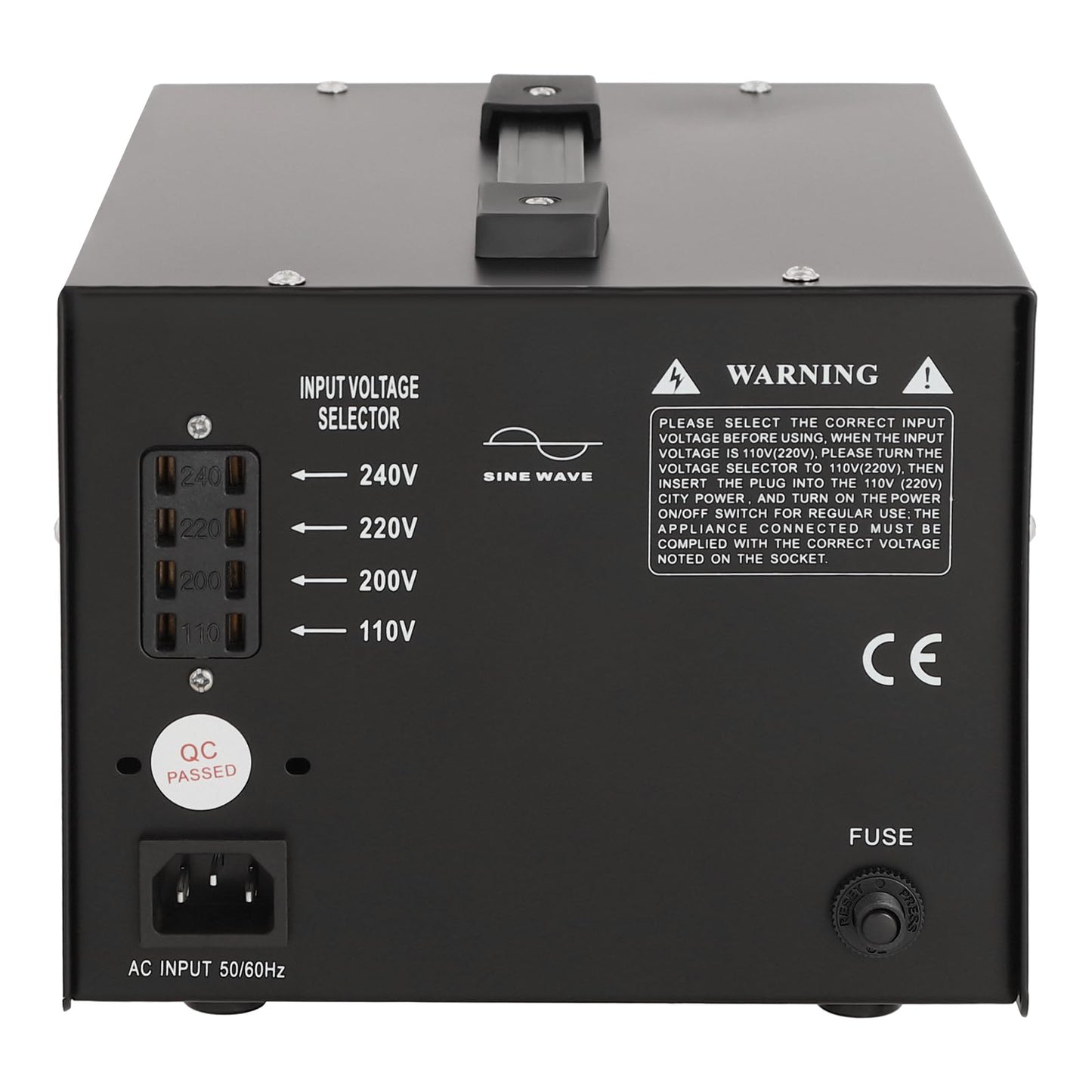 DELOPVIO 3000 Watt Voltage Converter Transformer Heavy Duty Step Up/Down AC 110V/120V/220V/240V Power Converter with 3 US Outlets, 3 Universal…