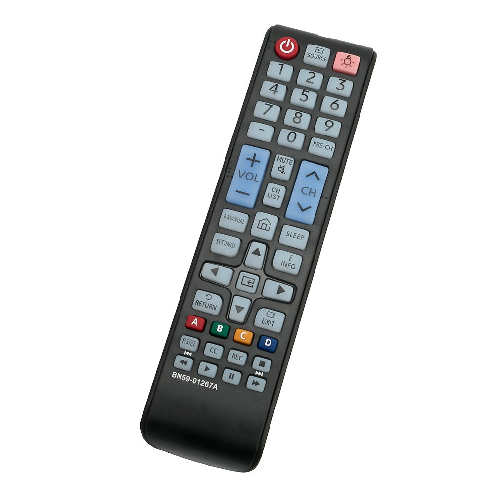 BN59-01267A Replaced Remote fit for Samsung TV UN32M5300 UN40M5300 UN43M5300 UN49M5300 UN50M5300 UN32M530 UN32M530D UN24M4500A UN28M4500A UN32M4500A