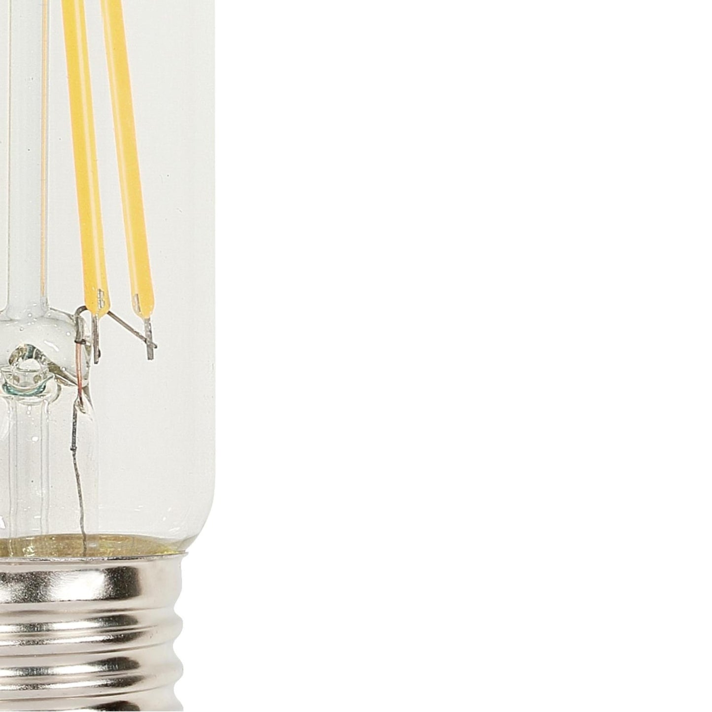 Westinghouse Lighting 5340000 5.5 Watt (75 Watt Equivalent) T10 Dimmable Clear Filament LED Light Bulb, Medium Base