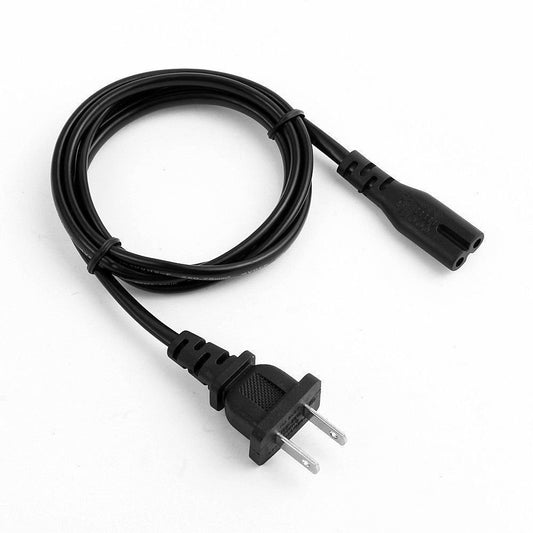 2-Prong Port AC Power Cord/Cable for Sony PlayStation 4 PS4 PS2 PS3/PS3 Slim