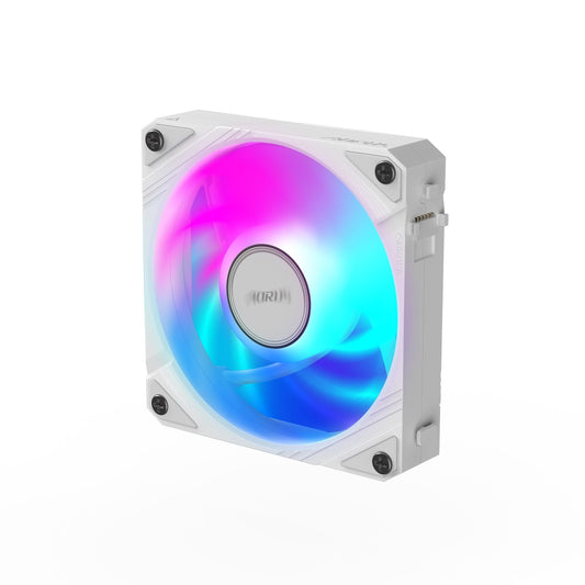 AORUS EZ Chain Fan 120 ICE, 120mm Hydro Dynamic Bearing ARGB Computer Case Fan