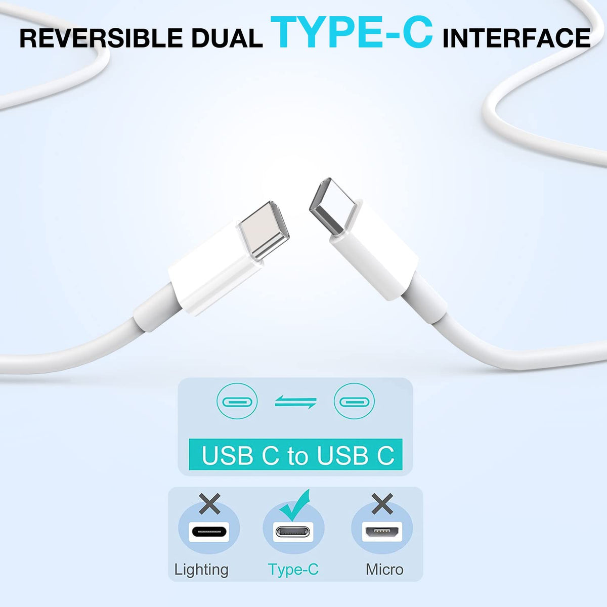 USB C Cable Fast Charging for iPhone 18 17 16 Charger,2Pack 20W USB C Charger Block iPhone Charging Cable Cord for iPhone 18/18 Pro/17 Air/17 Pro/17