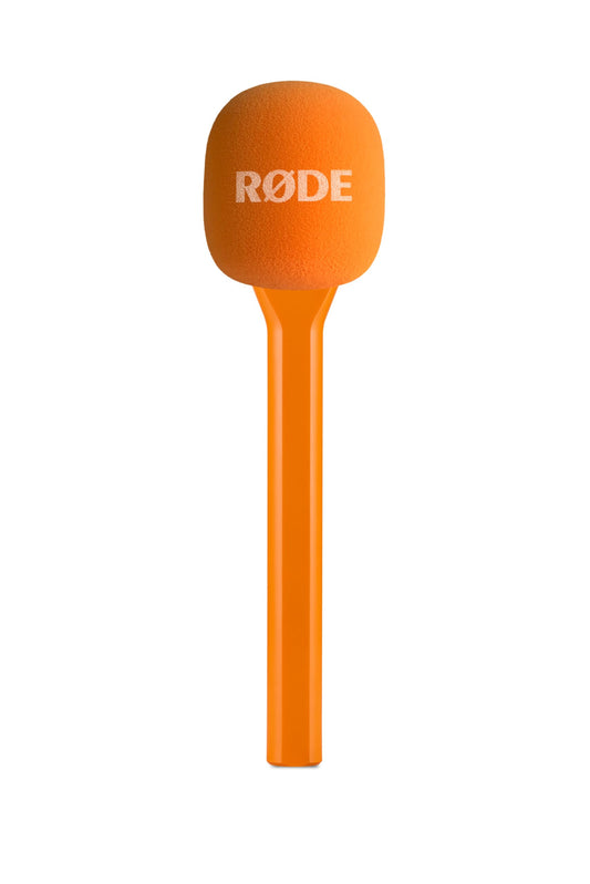 RØDE Interview GO Handheld Adaptor for RØDE Wireless Microphones (Orange)
