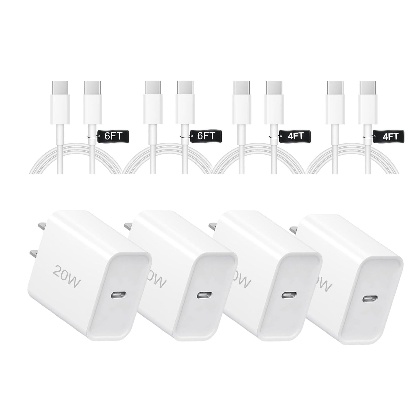 i Phone 17 Charger Fast Charging?USB c Charger?wall Charger with 6ft USB to USB Cables,Compatible with iPhone17/17 Air/17 Pro/17 Pro Max/16/16 Plus/16