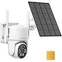4G LTE Cellular Security Cameras Outdoor Global Version, No WiFi Security Camera, Outdoor Camera Wireless Solar Powered, PIR Motion Detection