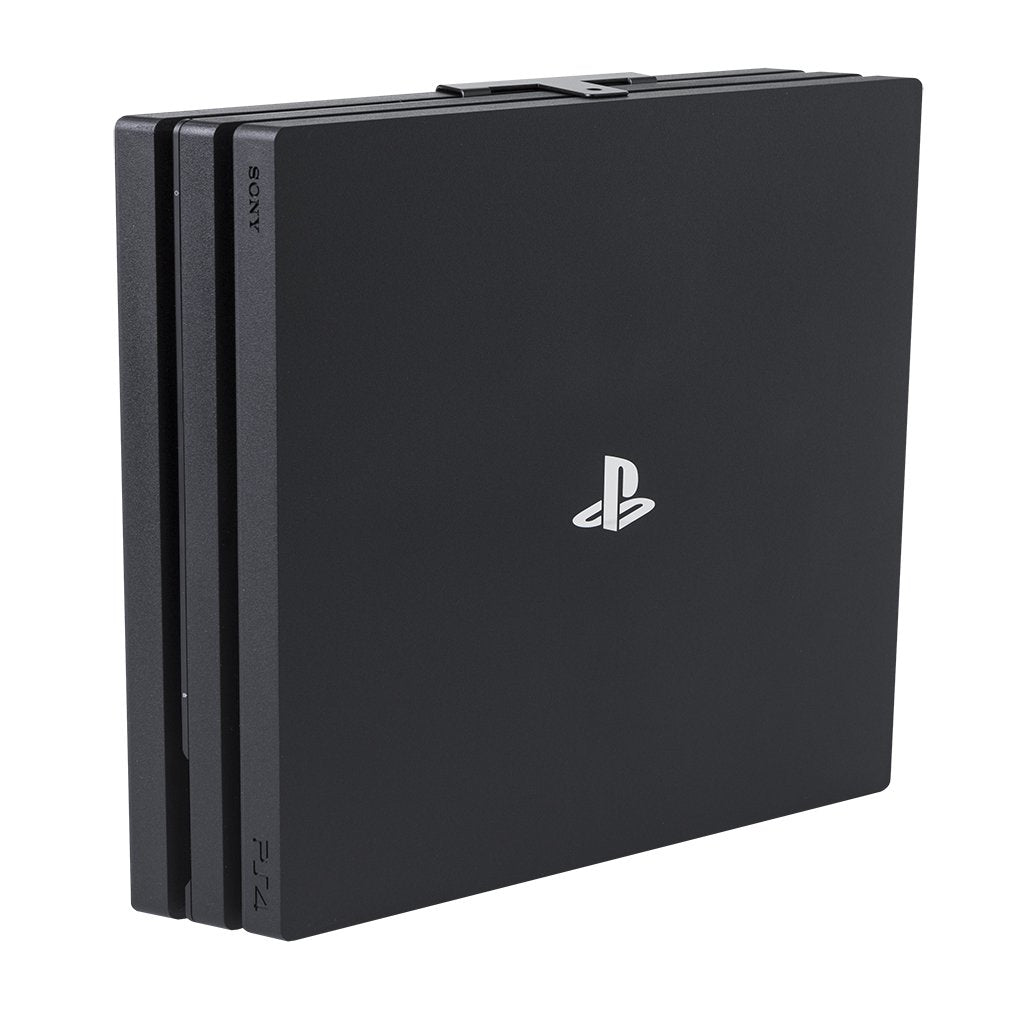 HIDEit Mounts 4P Wall Mount for PS4 Pro - US Patent, Made in USA - Steel Mount for PlayStation 4 Pro to Store Your PS4 Pro on Wall Near or Behind TV