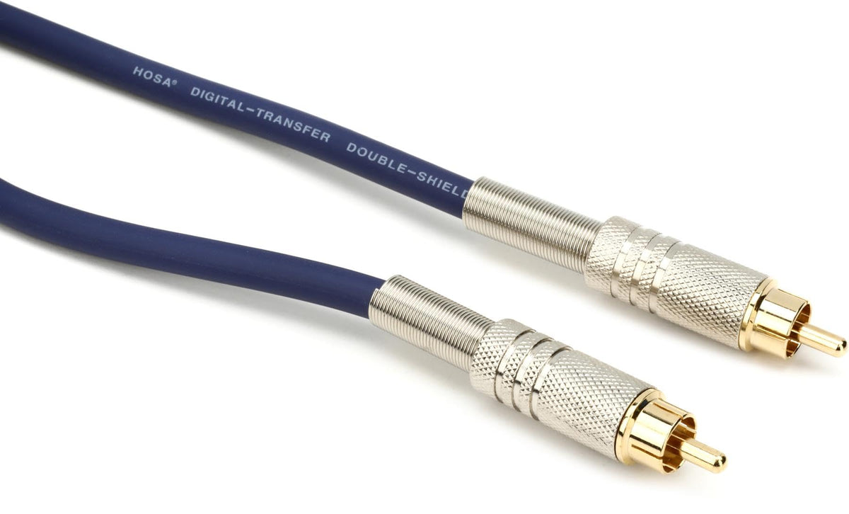 Hosa DRA-502 S/PDIF Coaxial Digital Audio Cable (RCA to RCA) - 2 Meters (6.6 ft)
