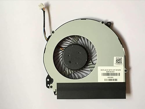 Z-one Fan Replacement for HP Notebook 17-X 17-X000 17-Y 17-AK 17-AK000 17-BS 17-BS100 17-BS000 Series CPU Cooling Fan 926724-001 856681-001,856682-001