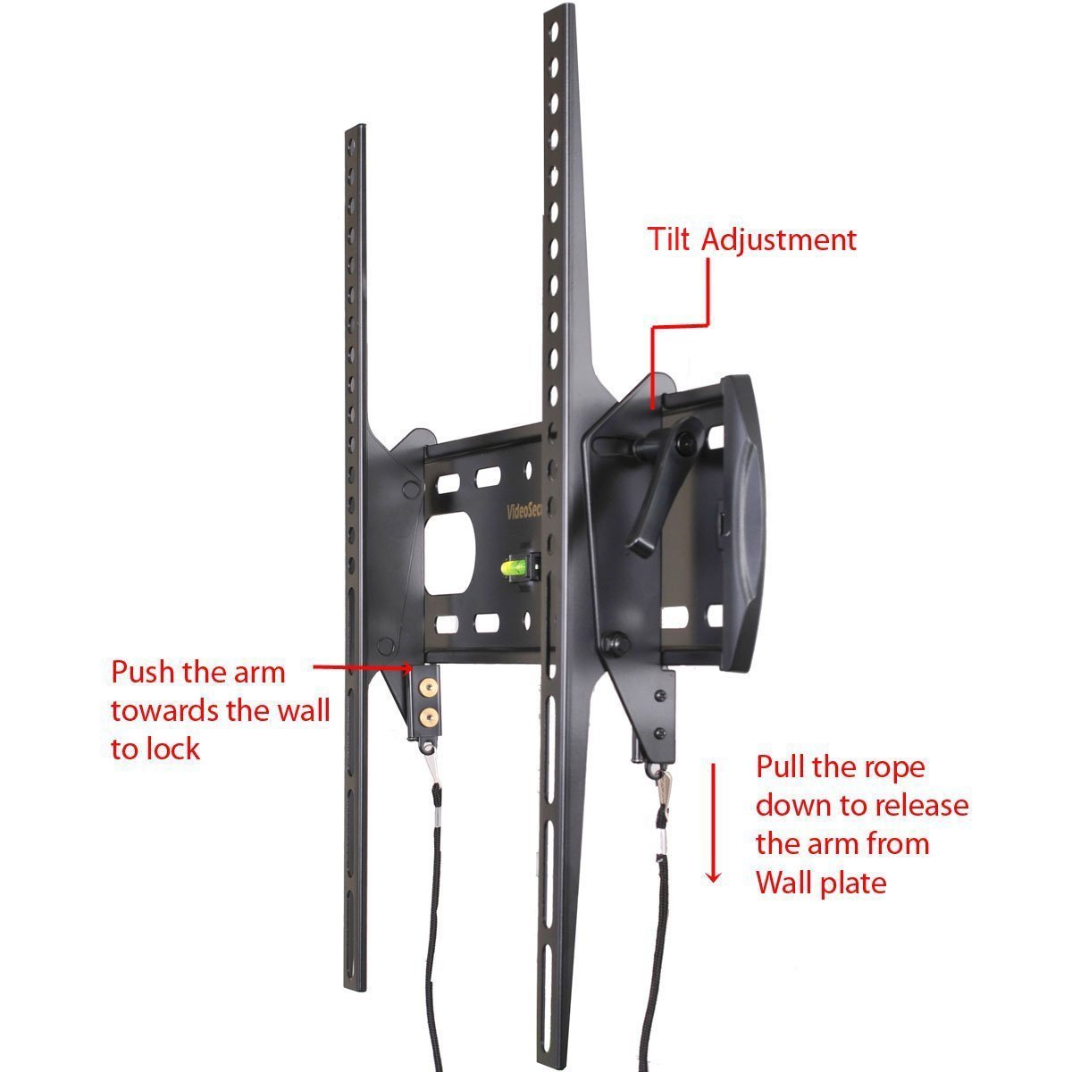 VideoSecu Tilting TV Wall Mount Fits Sharp AQUOS 32"-40" LC-32SB24U LC-32LE700UN LCD/Plasma TV MP409B WN1