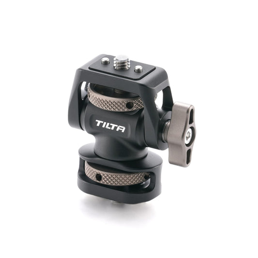 Tilta Camera Monitor Mounting Bracket | 1/4"-20 with Locating Pins for External Monitor Accessories | Supports 4.4lb Load | 360° Rotation 175° Tilt |