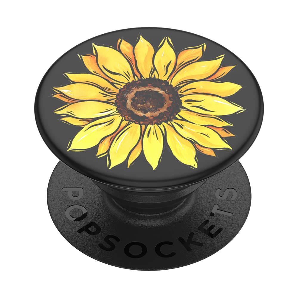 PopSockets Adhesive Phone Grip, Holder, Phone Stand, Flower - Sunnyside