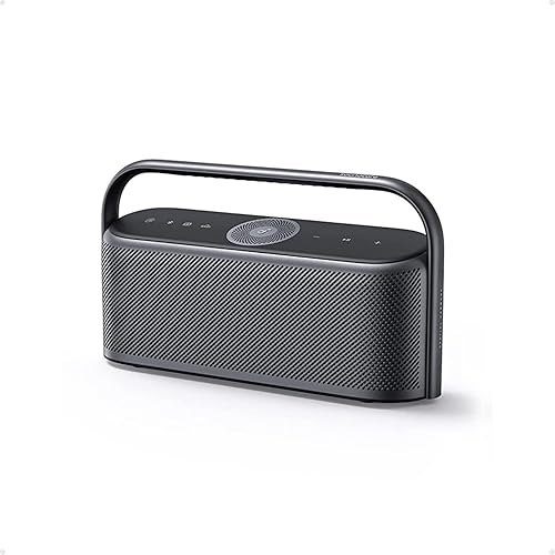 Soundcore Motion X600 Portable Bluetooth Speaker, Hi-Res Spatial Audio with Wireless 50W Sound, IPX7 Waterproof, Pro EQ, AUX-in, Portable Speaker