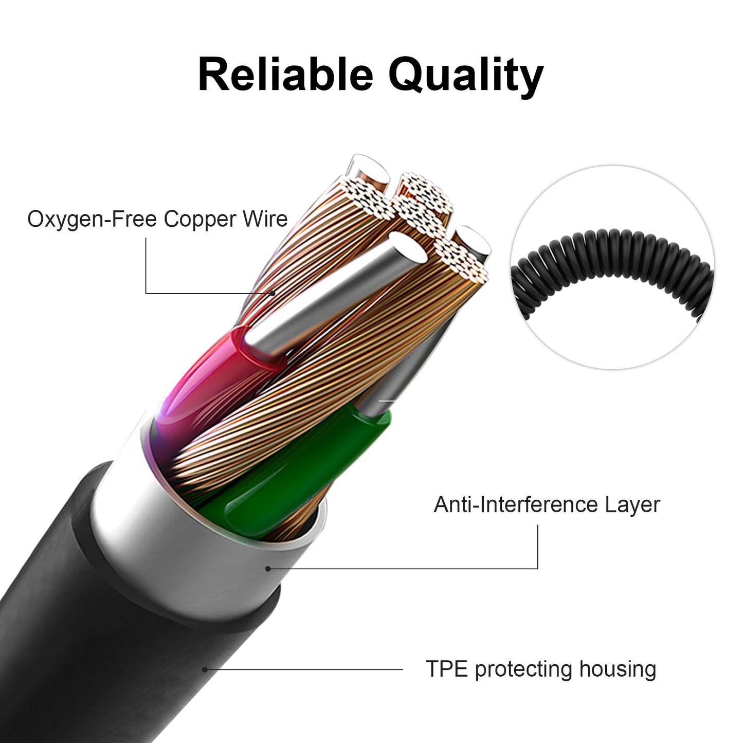 Xivip Replacement Extension Audio Cable 3.5mm Male and 6.35mm Adapter to 2.5mm Male Cord Compatible with Sennheiser HD598 HD558 HD518 HD598Cs HD599…