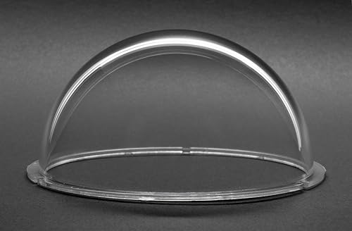 JMX 2.9 Inch Acrylic Indoor/Outdoor CCTV Clear Camera Dome Cover Security Camera Housing