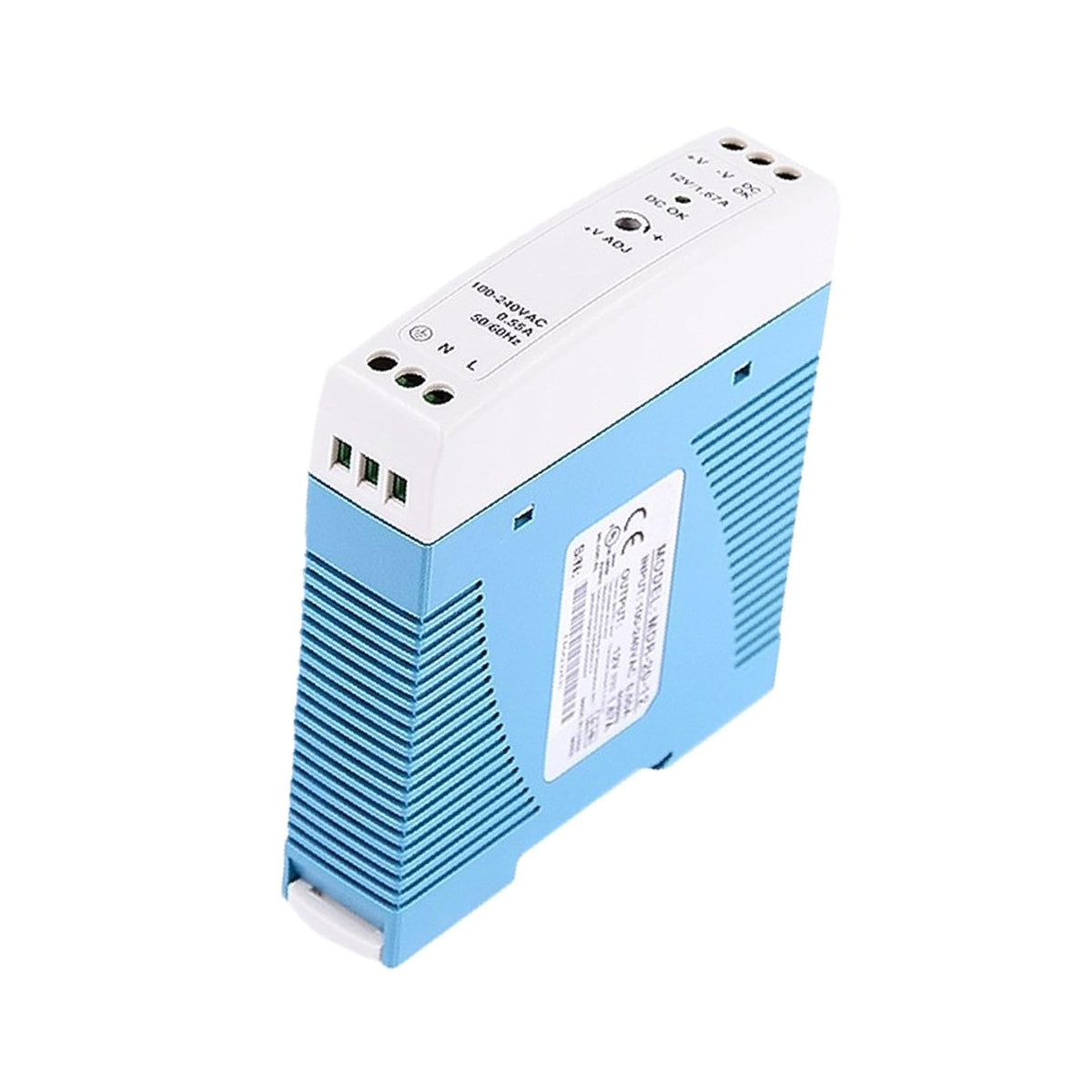 AC to DC Power Supply Enclosed LED Single Output 12 Volt 1.67 Amp 20 Watt