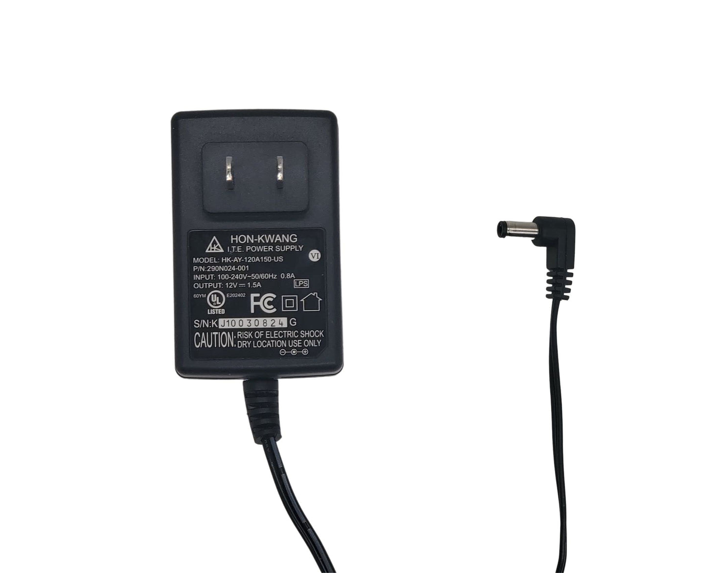 APD Ac Adapter Asian Power Devices 12v Dc Supply Cord Charger 2 Ampere Amp 600 Ma