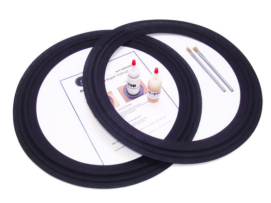 2 Piece RCF L18 - P300 18" Speaker Cloth Surround Repair Kit - M-Roll - 18 Inch