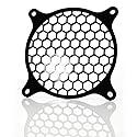 Inspired Laser Design 120mm Honeycomb Computer Fan Grill - 120mm x 120mm x 3mm Acrylic - Desktop, Server Compatible