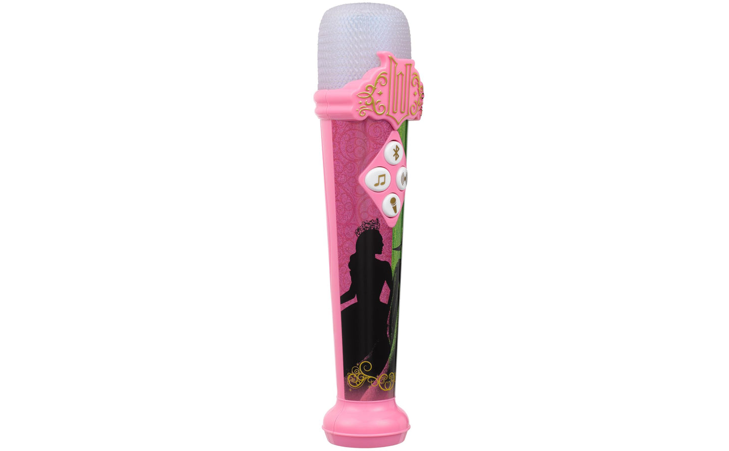 eKids Wicked Karaoke Microphone for Kids, Bluetooth Microphone Includes Built-in Music and Light Show, Designed for Fans of Wicked Toys