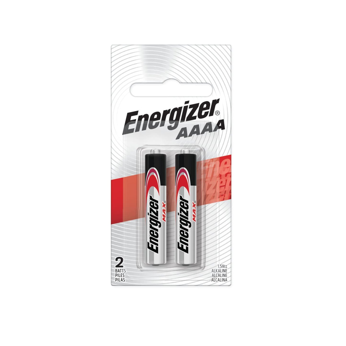 Energizer AAAA Batteries, 1.5 Volt Battery AAAA Alkaline (Pack of 1, 2 Count Total)