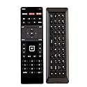New QWERTY Dual Side Remote XRT500 with Backlight fit for 2015 2016 VIZIO Smart app Internet tv