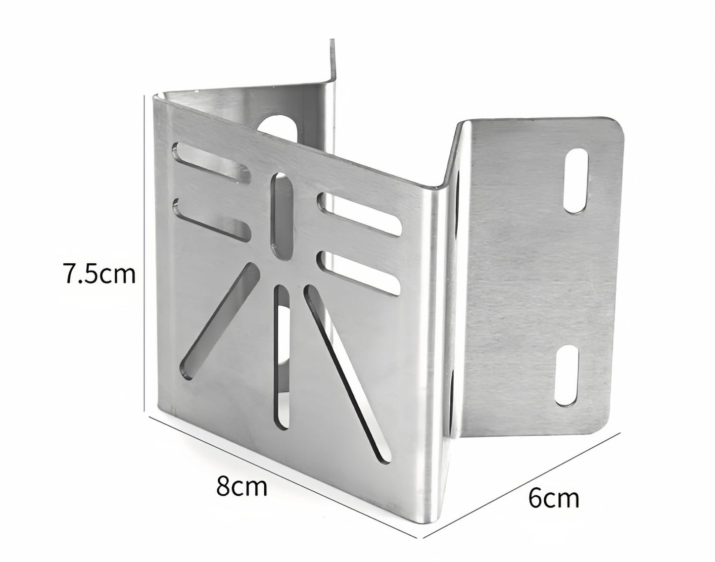 CTXSumTec Stainless Steel Corner Mount for SoloCam S340 | Rust-Proof Exterior Wall Bracket for PTZ & Solar Security Cameras | 90° Angle Design
