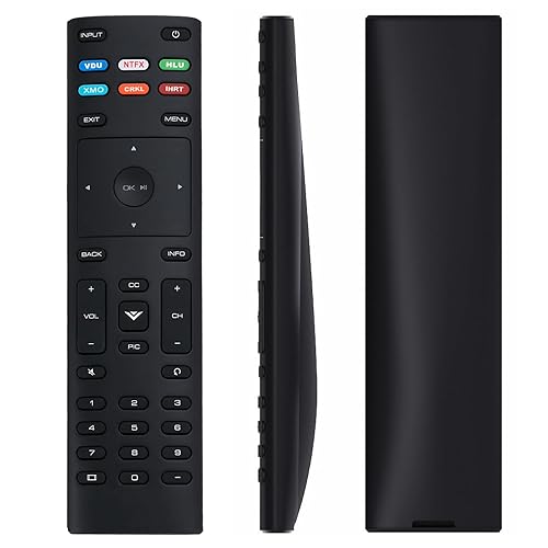XRT136 Remote Control Replace fit for VIZIO TV D24F-F1 D32FF1 D43F-F1 E55U-D0 E55UD2 E55-D0 E55E1 M65-D0 M65E0 P65-E1 P75C1 P75E1 M70-E3 M75E1 E43-E2
