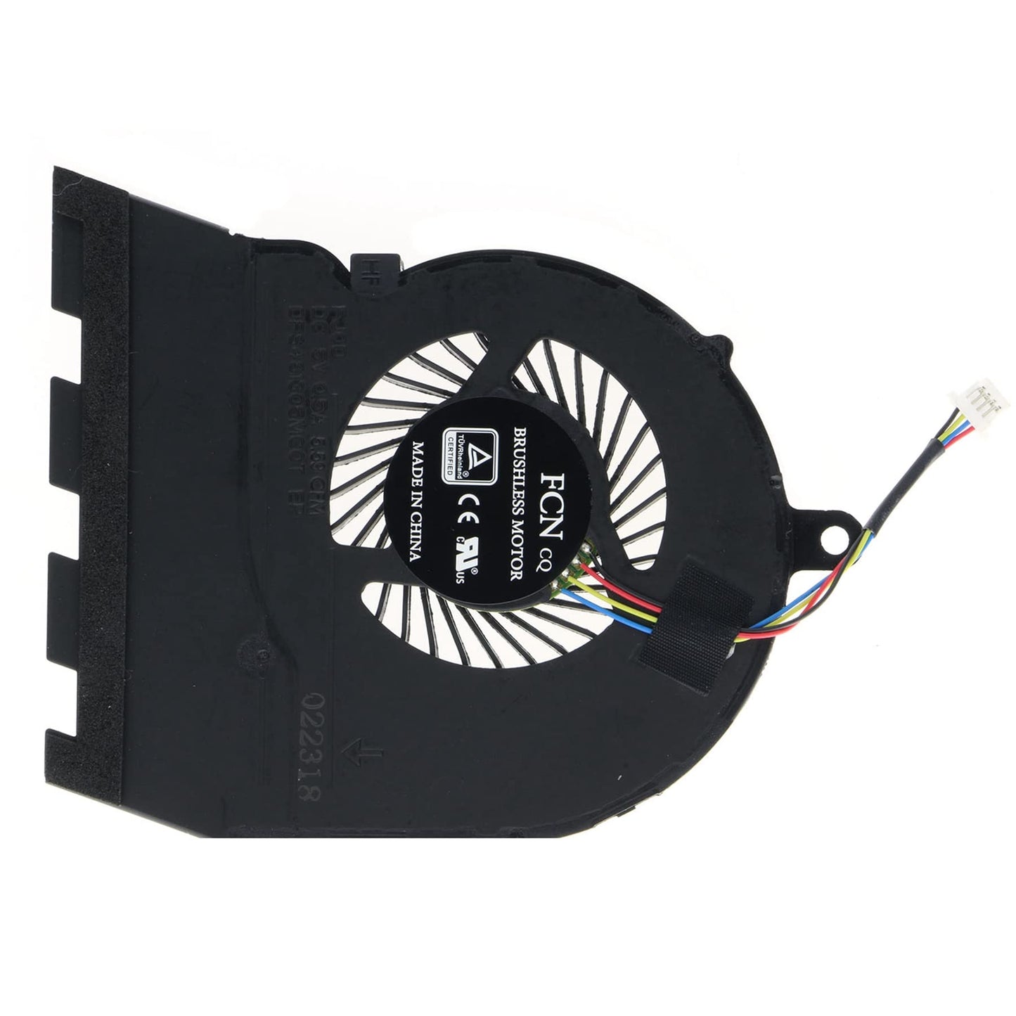 Replacement CPU Cooling Fan for Dell Inspiron 15-5565 15-5567 17-5767 P66F FN0565-A1033L2AL 0789DY 0MG81V