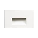 Goodlite G-20025 Horizontal LED Indoor Outdoor Step, 5w 200lm, 120v, Stair Light, Finish, Wet Location, Dimmable, Cool White 4100k