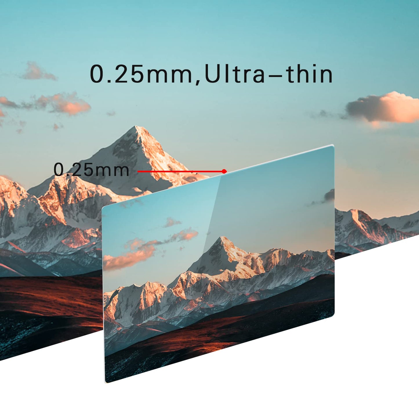 kinokoo Screen Protector for Canon PowerShot G7X/G7X Mark II/G5 X/G5X Mark II camera, 0.25mm 9H Hardness Tempered Glass Film for G9X/G9X Mark II