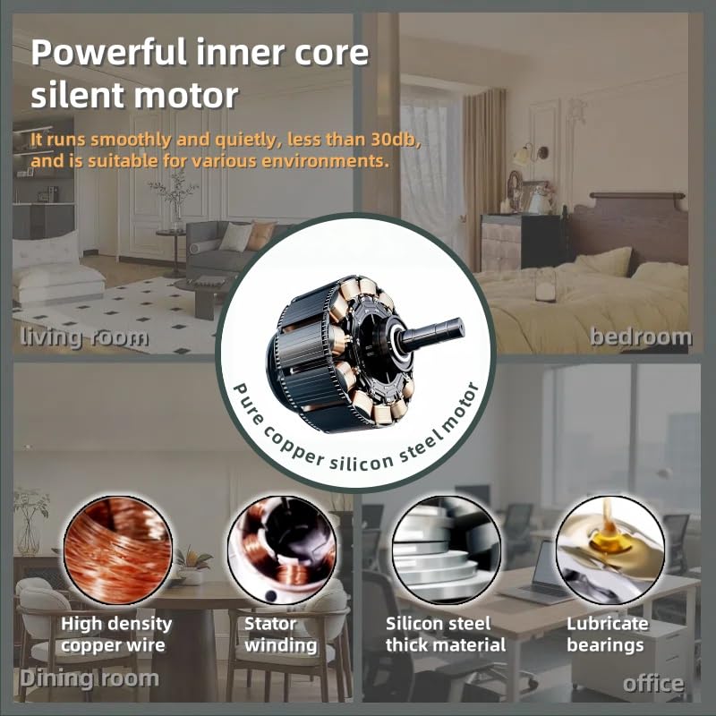 Screw In Ceiling Fan with Light Socket Remote Control, 2-in-1 Foldable Light Socket Fan with LED , 3-Speed Wind, Adjustable Brightness, Easy