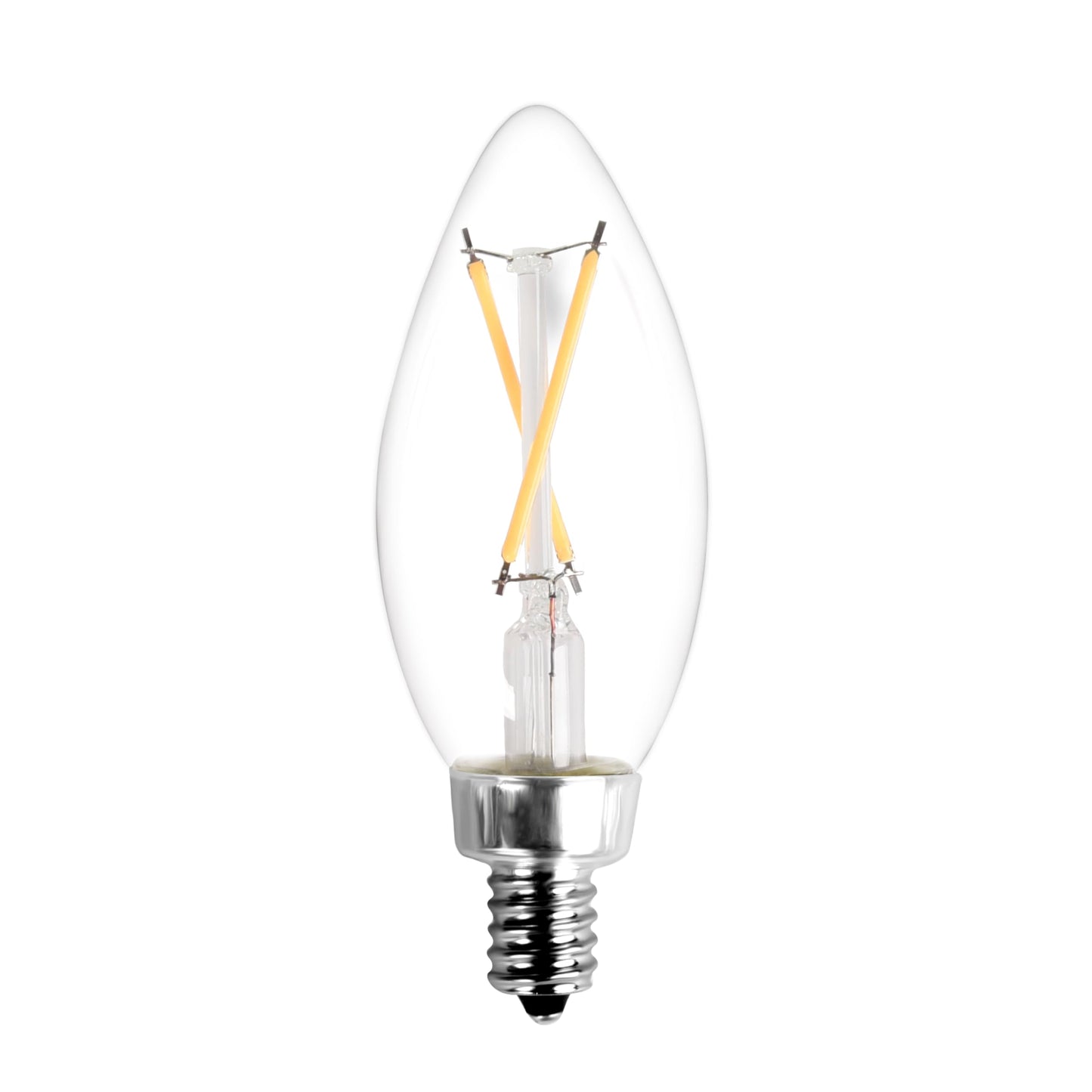 Goodlite C32 LED Chandelier Bulb, Torpedo Tip, 3.5W (40W Equal), Dimmable, 400 Lumens, Warm White 3000K, 15k Hours, Eco-Friendly, Ideal for Candelabra