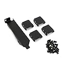 Maxmoral 1-Pack 3 Slots Fan Mount Rack PCI Slot Bracket for Video Card DIY Support 8cm 9cm Fan Computer Radiator Holder