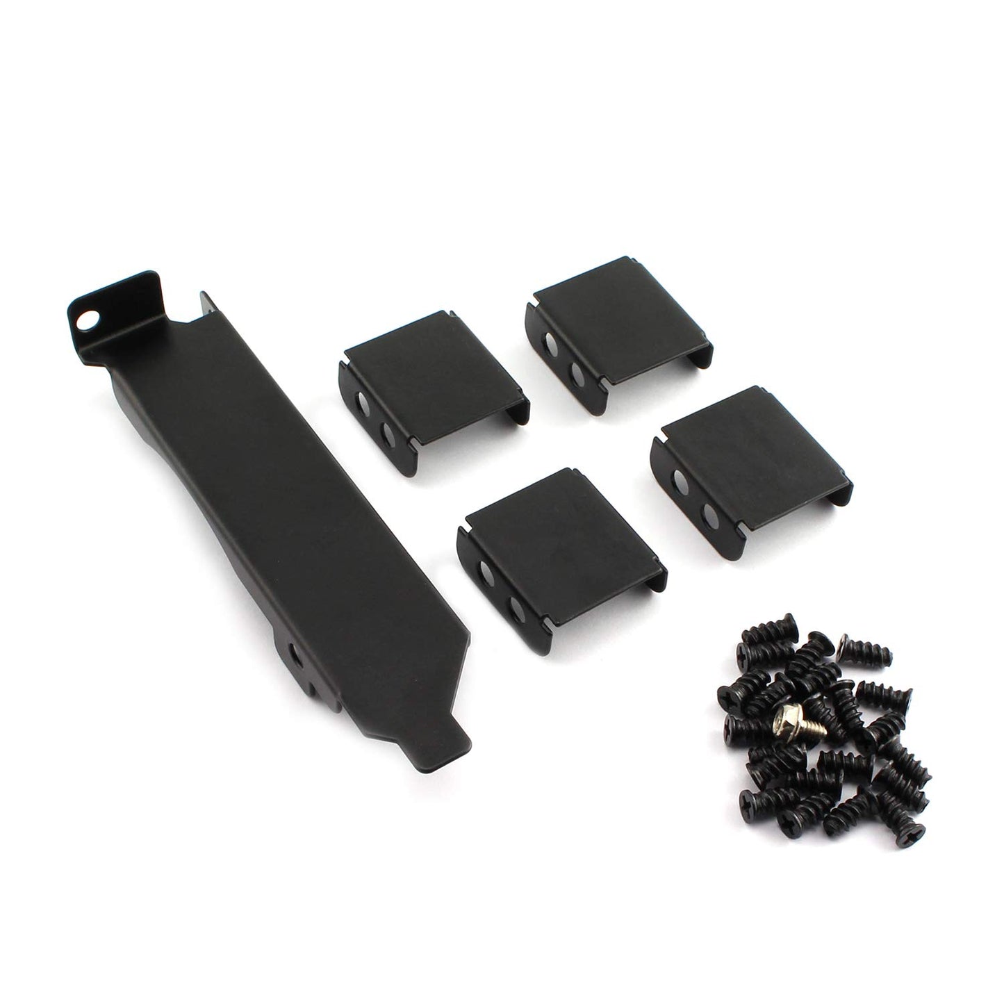 Maxmoral 1-Pack 3 Slots Fan Mount Rack PCI Slot Bracket for Video Card DIY Support 8cm 9cm Fan Computer Radiator Holder