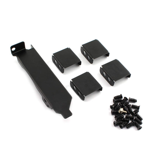 Maxmoral 1-Pack 3 Slots Fan Mount Rack PCI Slot Bracket for Video Card DIY Support 8cm 9cm Fan Computer Radiator Holder
