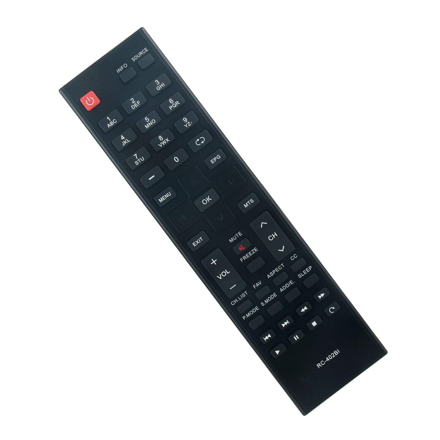 New RC-402BI Replaced Remote Control Compatible with Daewoo LCD TV