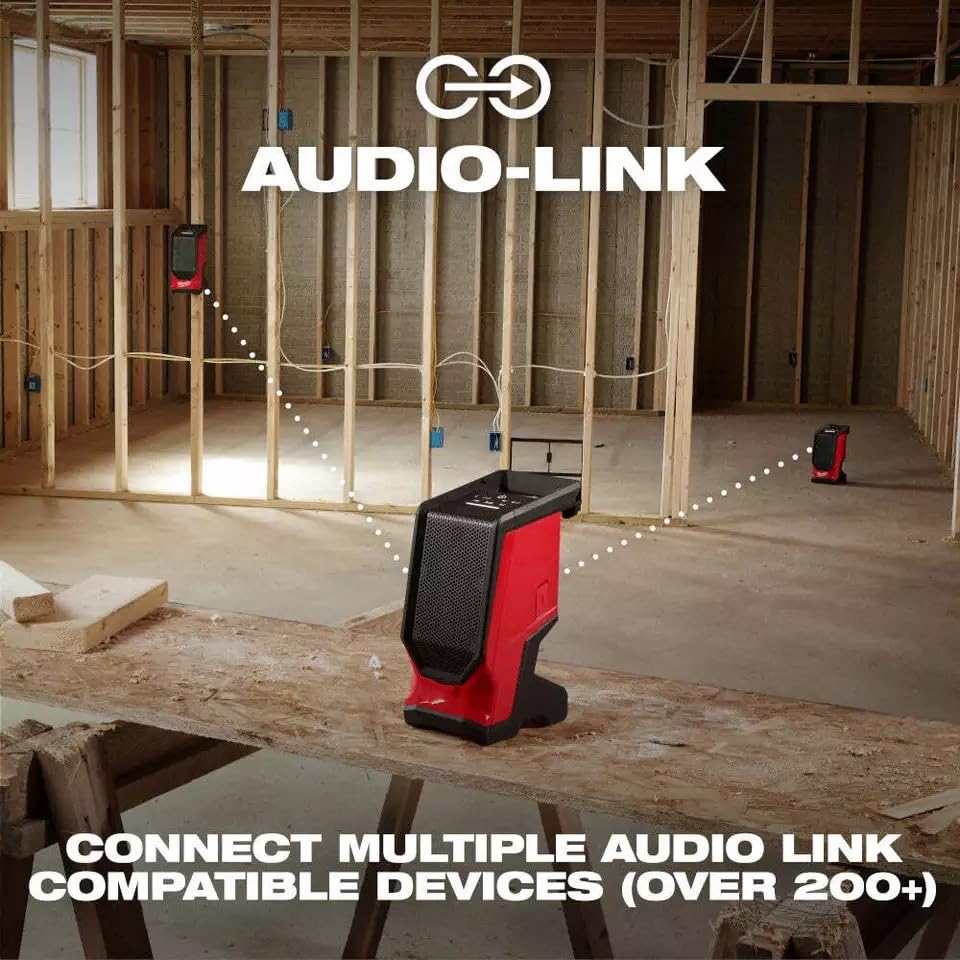 2954-20 for Milwaukee M18 18V Cordless Li-Ion with Bluetooth Jobsite Speaker - Bare Tool