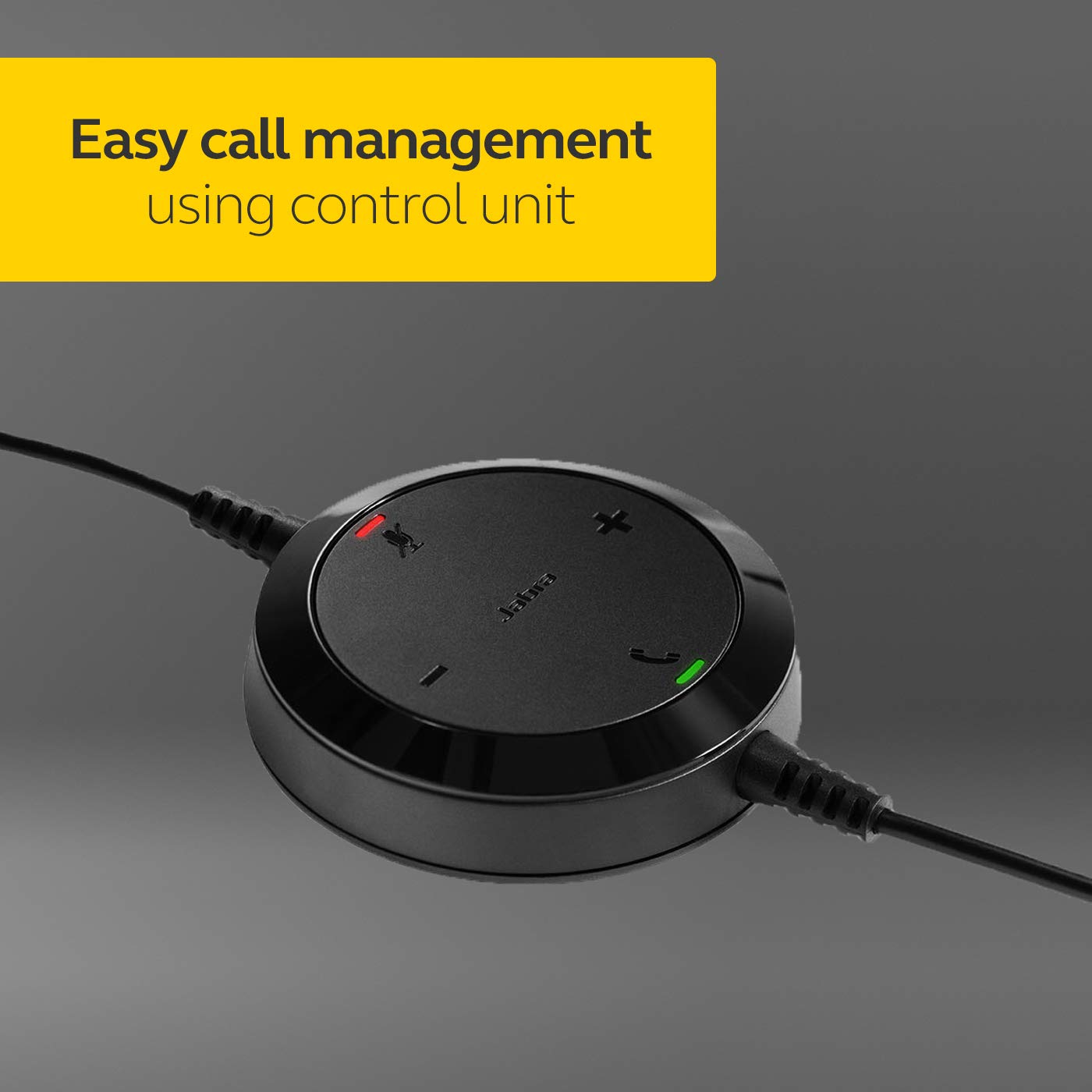 Jabra Evolve 20 MS Teams Wired Headset, Mono Telephone Headset for Greater Productivity, Superior Sound for Calls and Music, USB Connection, All Day