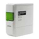 LABELWORKS Epson LW-C410PX Portable Bluetooth Label Machine Printer for Home and Office - Efficient, Create Sticker Labels for Crafts
