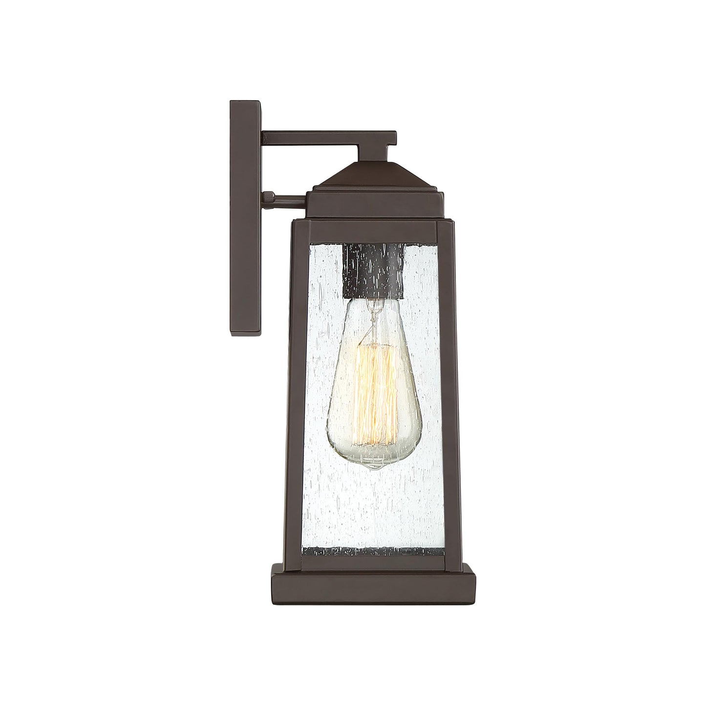 Quoizel RNL8405WT Ravenel Outdoor Wall Sconce Lighting, 1-Light, 100 Watt, Western Bronze (13"H x 5"W)