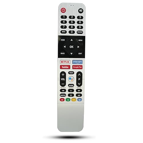 Voice Replacement Remote Control Compatible for Skyworth Smart UHD HDR Android TV 70SUC9400 75SUC9300 50SUC9300 55SUC9300 65SUC9300 50SUC8300