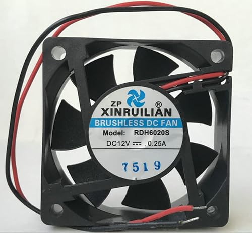 for RDH6020S 6020 Fan 12V 0.25A 6CM 60MM Cooling Fan