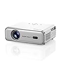 Aurzen Roku TV Smart Projector with Wifi and Bluetooth, Roku Streaming Experience Built-in, 1080P FHD, Dolby Audio, Auto Focus & Keystone, Zoom, Movie