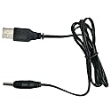 UpBright USB Charging Cable 5V 6V Charger Power Supply Cord Compatible with Iridium Extreme PTT 9575 9505A 9555 Satellite Phone CPKT1101 BPKT0801