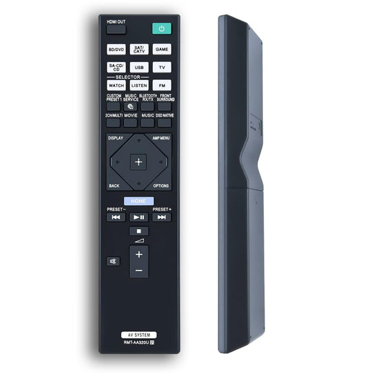 RMT-AA320U Replacement Remote Control for Sony STR-DN1080 STRDN1080 STR-DH770 STR-ZA810ES STRZA810ES STR-DN1070 AV Receiver