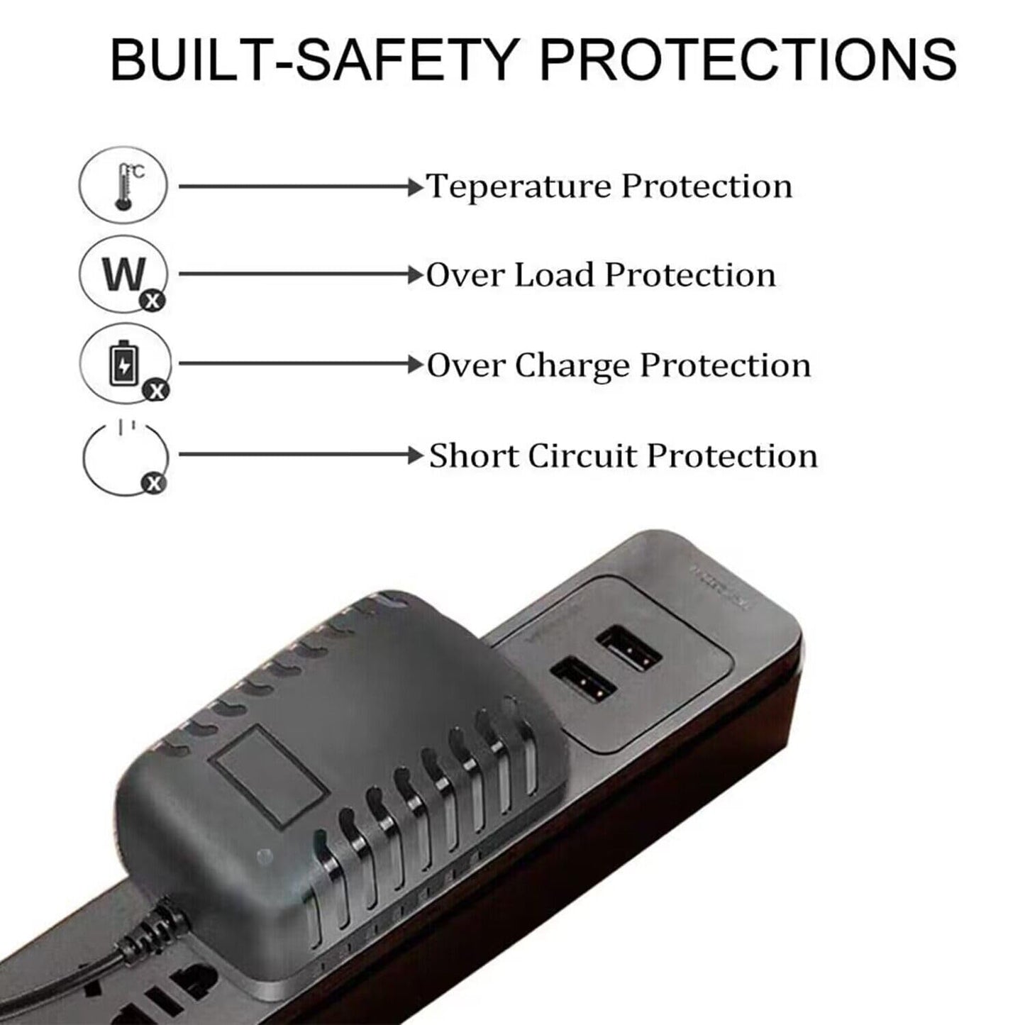 12V 2A Printer Charger AD-E001 Compatible with Brother P-Touch Edge Label Maker PT-D400 PT-D600 PT-E300 PT-E500